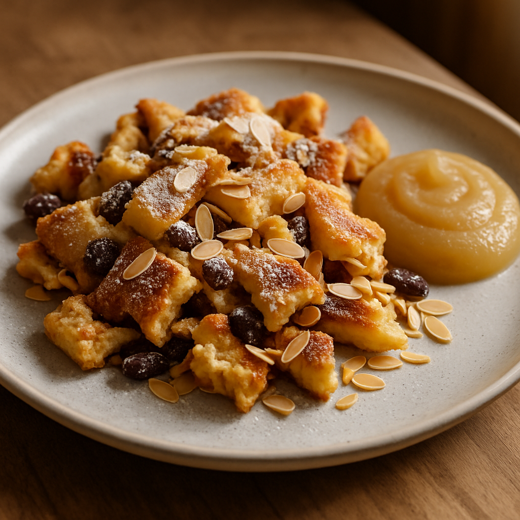Hausgemachter Kaiserschmarrn bei Tölzer Bräustüberl