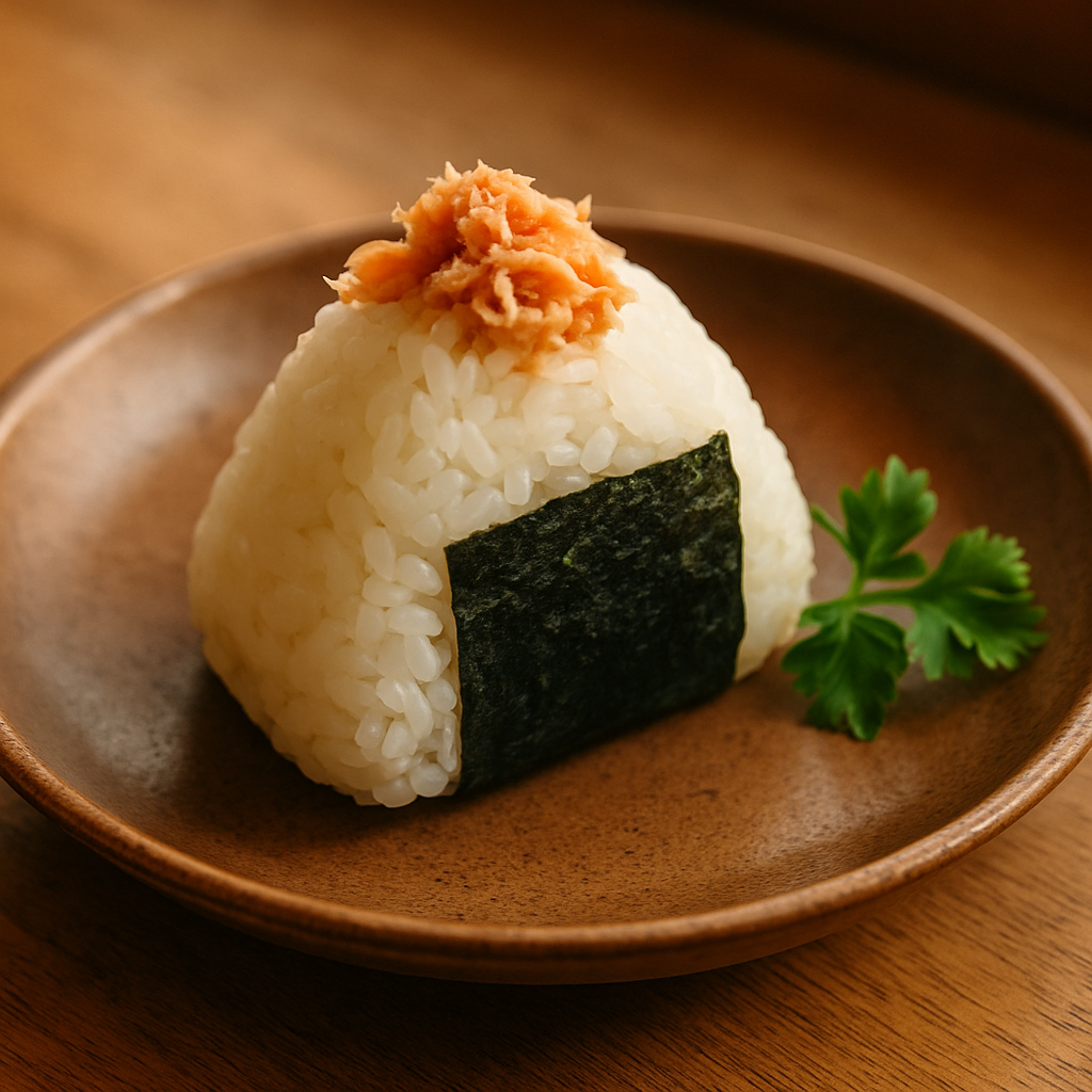 Onigiri mit optionaler Füllung bei Ramen Tatsumi-Tei